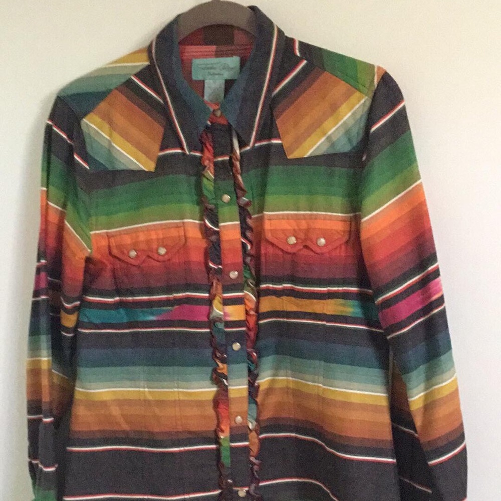 Tasha Polizzi Serape Shirt - Medium